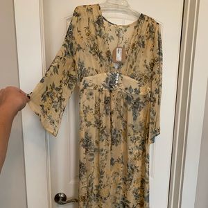 Cardigan/Duster chiffon NWT